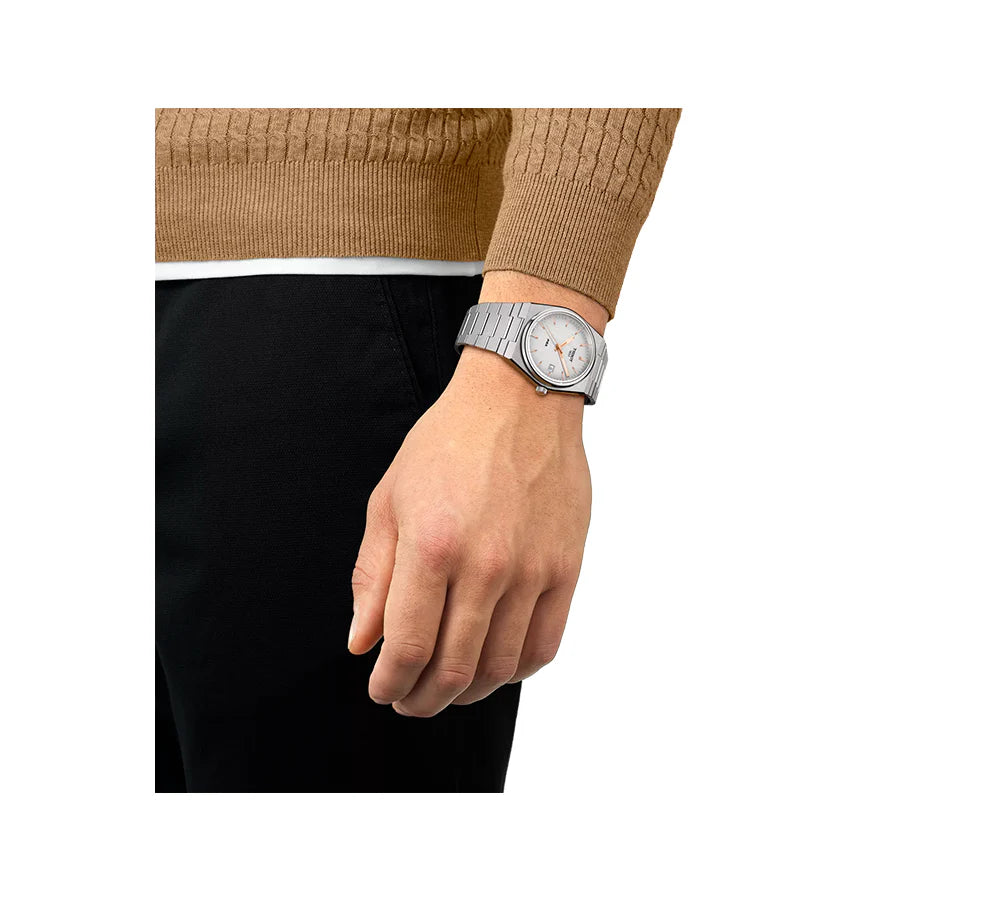 Relógio Tissot PRX Quartzo Prateado 40mm