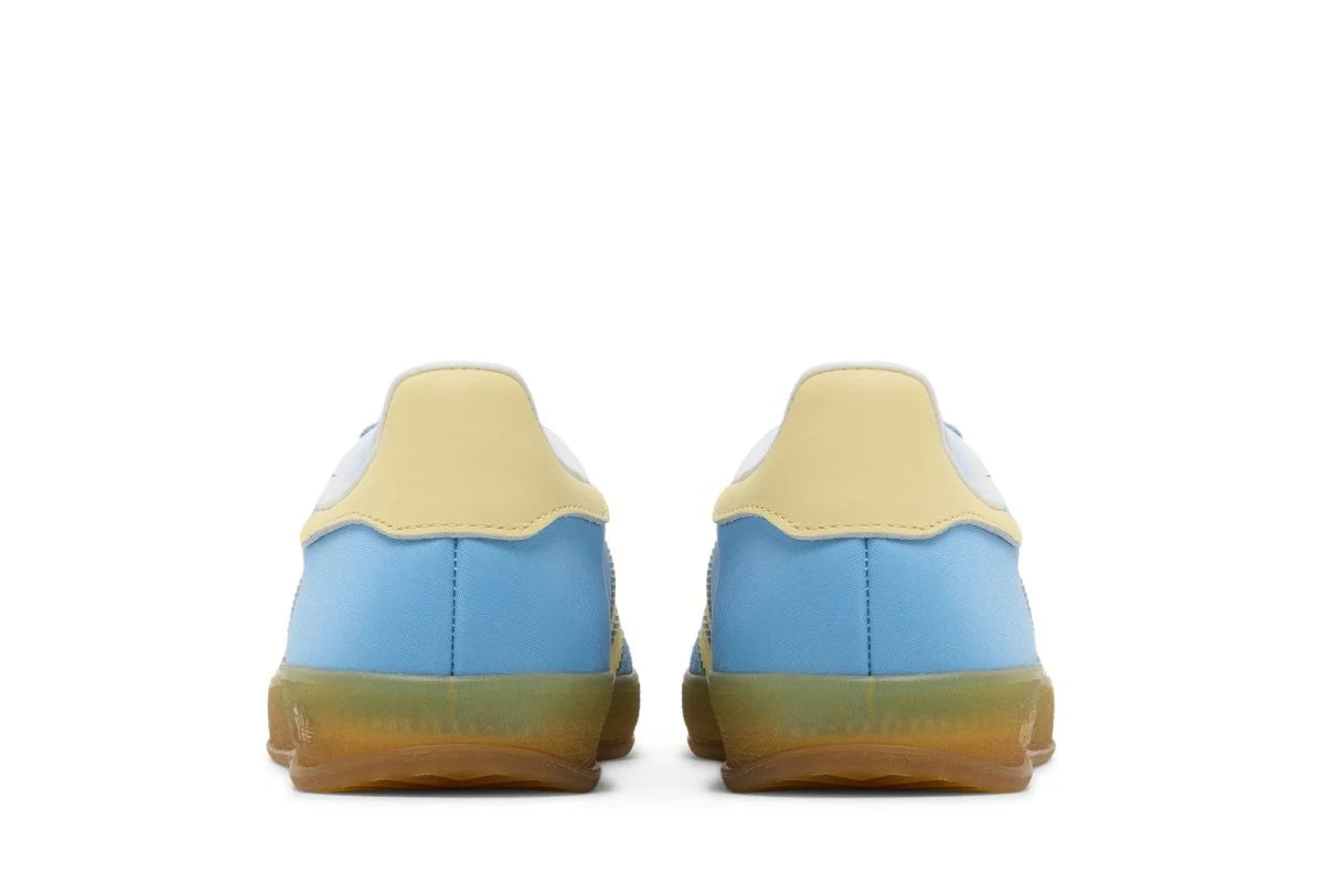 Tênis Adidas Gazelle Indoor Semi Blue Burst Almost Yellow