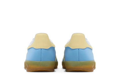 Tênis Adidas Gazelle Indoor Semi Blue Burst Almost Yellow