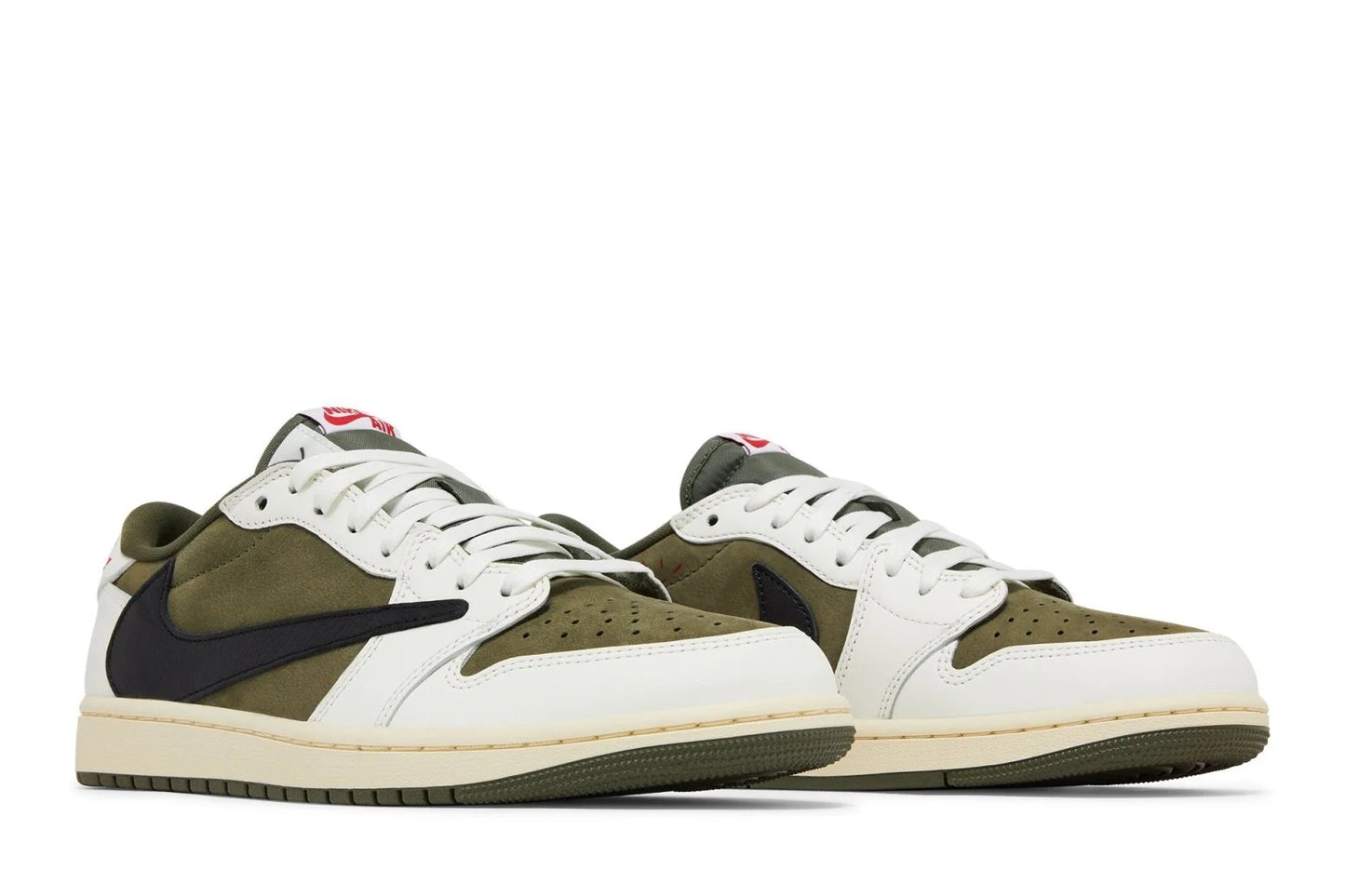 Tênis Air Jordan 1 Low Og Sp x Travis Scott Medium Olive