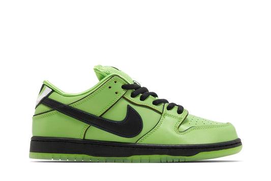 Tênis The Powerpuff Girls x Nike SB Dunk Low Buttercup