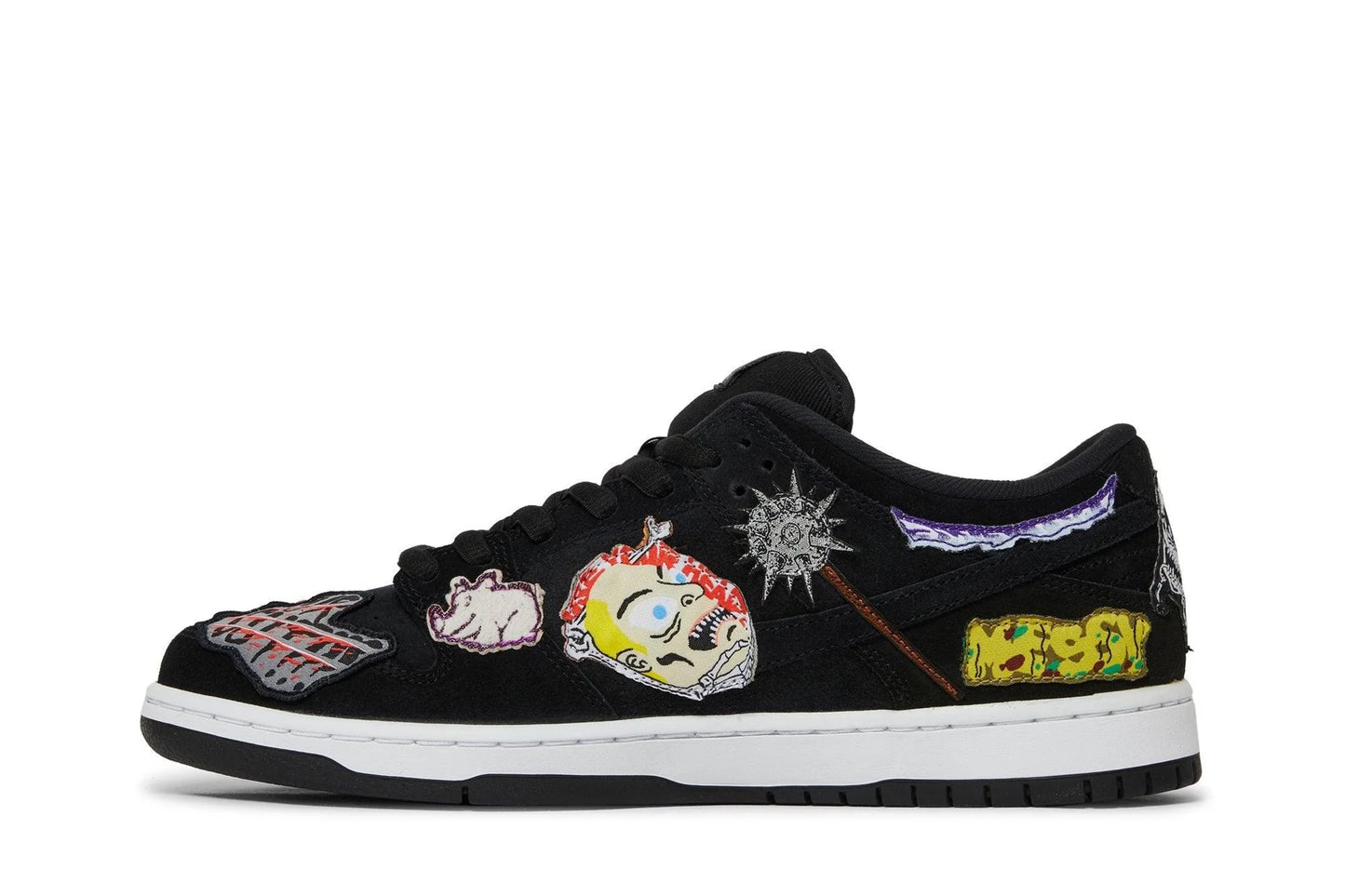 Tênis Neckface x Nike SB Dunk Low Pro Black