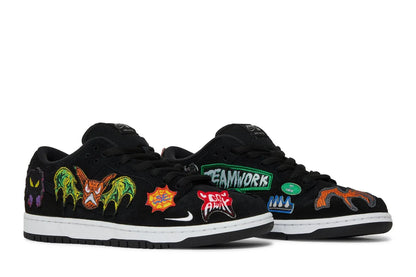Tênis Neckface x Nike SB Dunk Low Pro Black