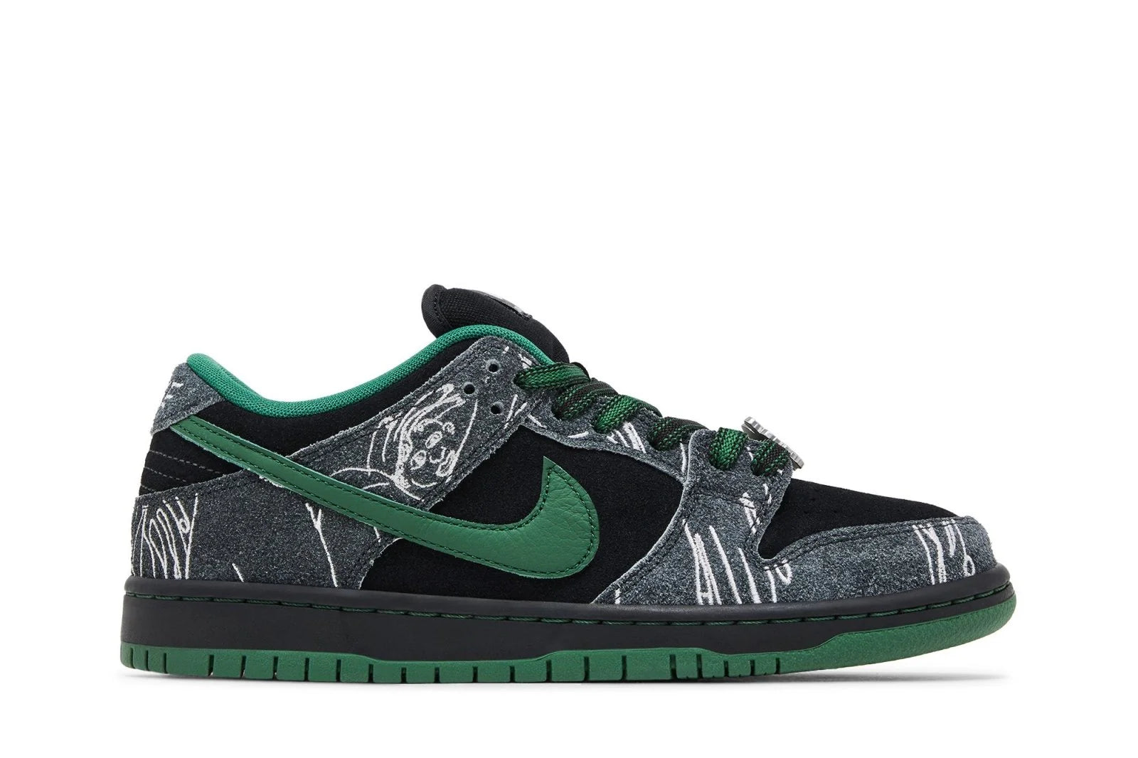 Tênis There Skateboards x Nike SB Dunk Low Ultra Humanized