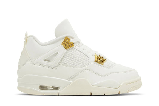 Tênis Air Jordan 4 Metallic Gold
