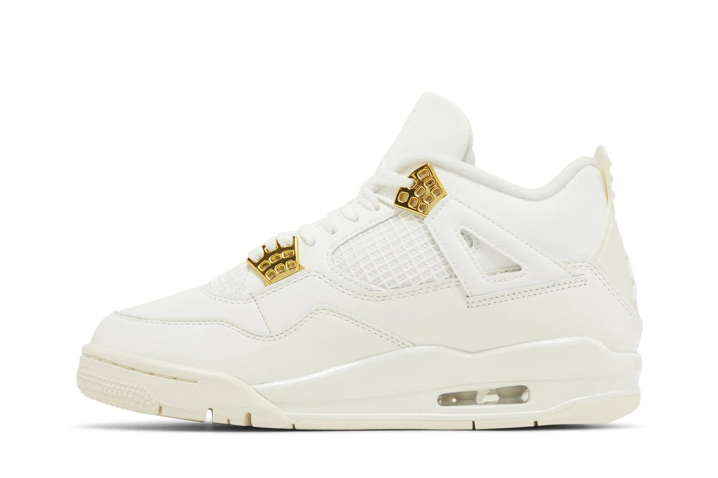 Tênis Air Jordan 4 Metallic Gold