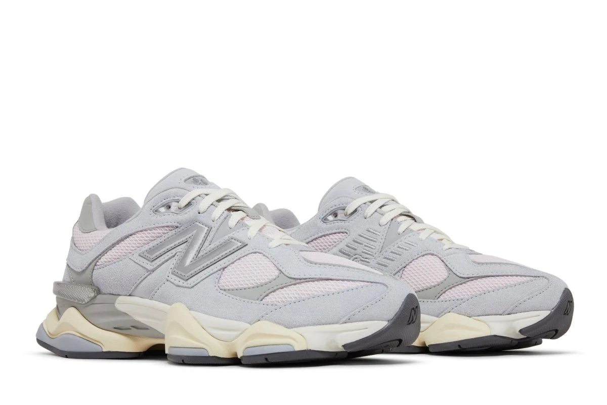 Tênis New Balance 9060 Pink Granite Silver Metallic Silver