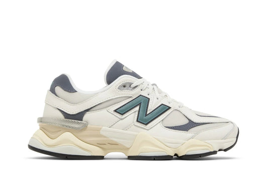 Tênis New Balance 9060 Sea Salt New Spruce Dark Artic Grey