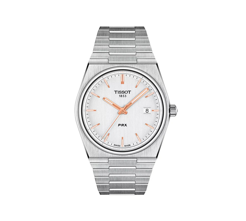 Relógio Tissot PRX Quartzo Prateado 40mm