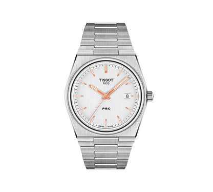 Relógio Tissot PRX Quartzo Prateado 40mm